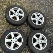 Alufelgen 6,5x15 ET 45 VW SEAT SKODA 195/65/15 91T Winterräder Winterreifen 