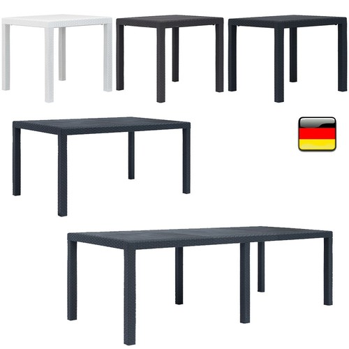 Gartentisch kunststoff - gartentisch,