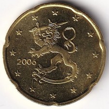 20 Cent Coin Finland - 2006 -