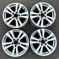 4x gebr. Alufelgen Rial DH Polar Silber 7,5x16 ET 49 5x112 KBA 47341