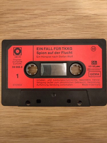 Kassette hörspiel tkkg - mc, 50