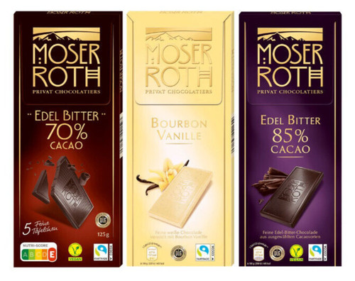 125g moser roth edel bitter - 125g,
