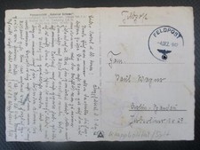 (X4185) Feldpost aus