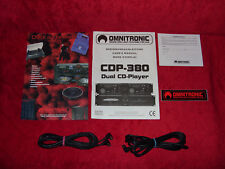 Omnitronic CDP-380 Double CD-Player