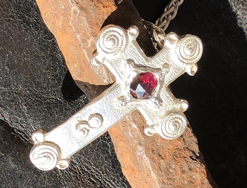 Kreuz anhänger 925 silber - kreuz,