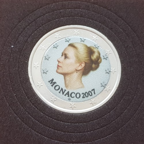 Monaco 2 euro grace - monaco, 🇲🇨