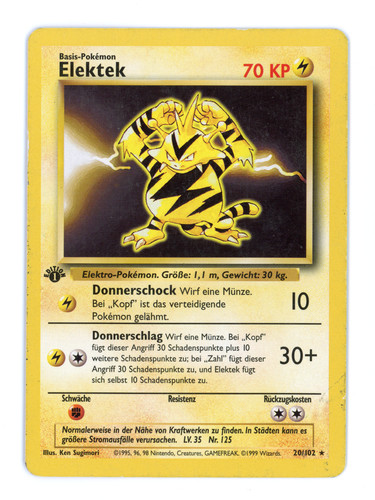 Elektek 102 edition base - 20/102, 1.edition