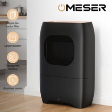 OMESER Boden Intelligenter Staubsauger Abfalleimer Vakuum Staubkanne Tierhaare