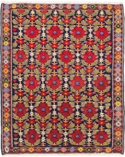 Kelim Senneh Teppich 120x147