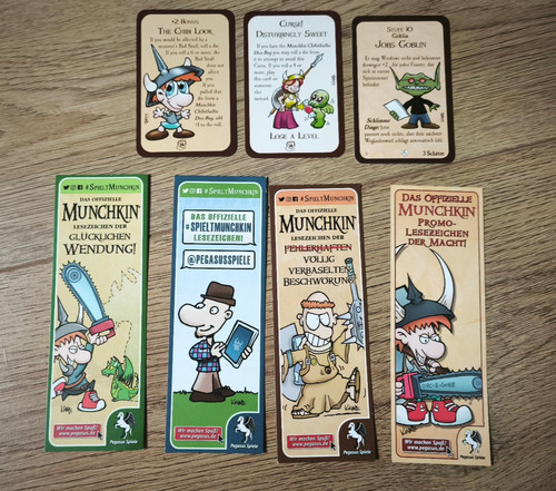 Munchkin promo karten - promo, und