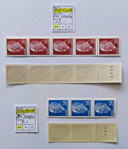 Ddr rollenmarken w - rollenmarken, **