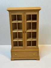 Mini Mundus Chippendale Bücherschrank Holz – Art.Nr. 40052 – Natur