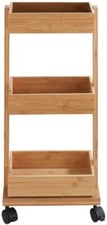 WENKO Regal Roll Wagen TORTONA