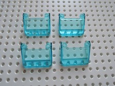 Lego 4 x Cockpit Frontscheibe