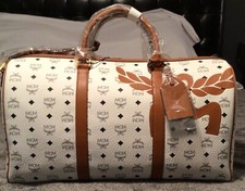 MCM Weekender bag in Visetos