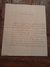 Alter brief göttingen - göttingen, um