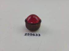 Rücklicht Dom Echtglas Oldtimer Ersatzteil Moped Motorrad Reflektor Rot #255633