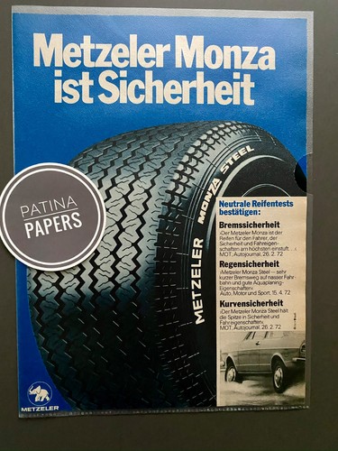 1973 metzeler monza - metzeler,