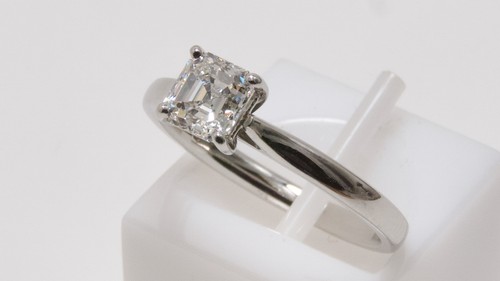 Pre loved platin diamant set - pre-loved,