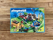 Playmobil 3124 Super Set Bauernhof Gemüsebeet mit Tieren Neu in ungeöffneter OVP
