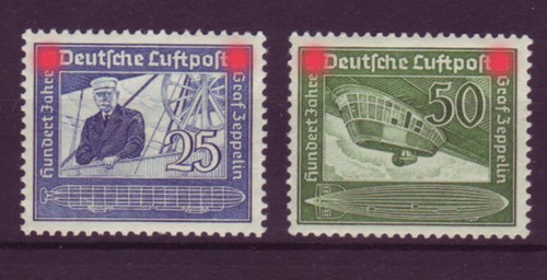 Deutsches reich 669 670 100 - 669-670,