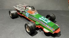 Joustra Formel 1 Blechspielzeug Rennwagen–Friktionsantrieb, Funken im Motor–70er