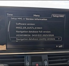Audi A6/A7 New maps update 2025/2026!!! MHI2 facelift models!