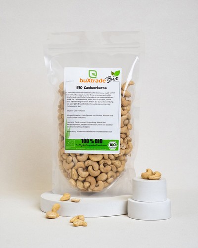 Bio cashewkerne - 5x,