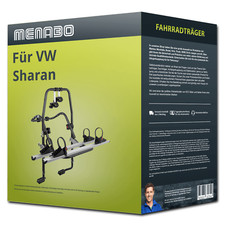 Menabo Fahrradträger Stand Up 2 für VW Sharan Typ 7M - 2 Fahrräder  NEU