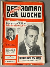 KRIMINAL ROMAN DER WOCHE Nr.174,Kommissar Wilton: 90 Tage nach dem Urteil