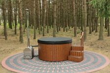 Badefass Ofen Extern Hot Tub