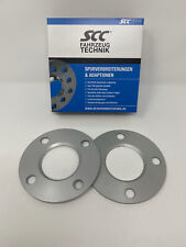 10mm 2x5mm Spurverbreiterungen SCC für Opel 4x100 56,6 Spurplatten Distanzscheib