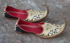 Alte Schnabelschuhe Handarbeit Hochzeit Afghanistan Schuhe ca. Größe 41
