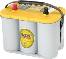 Optima Yellow Top YTS 4.2 AGM-Batterie Starterbatterie 55Ah Camping 1651782