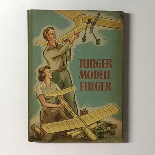 Junger modell flieger 50er - flieger,