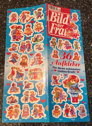 Großer sticker bogen - bogen, aus