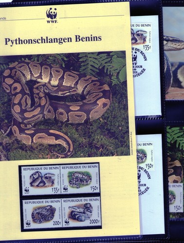 Wwf 1999 benin - wwf, pythonschlangen