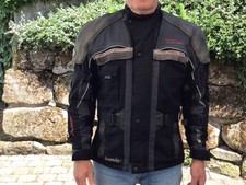 Honda Motorrad Jacke Textil/ Leder Mix  + Hose GRATIS dazu