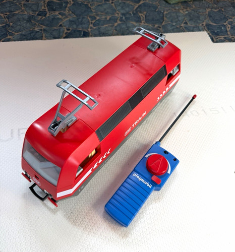 Playmobil eisenbahn rote - eisenbahn,