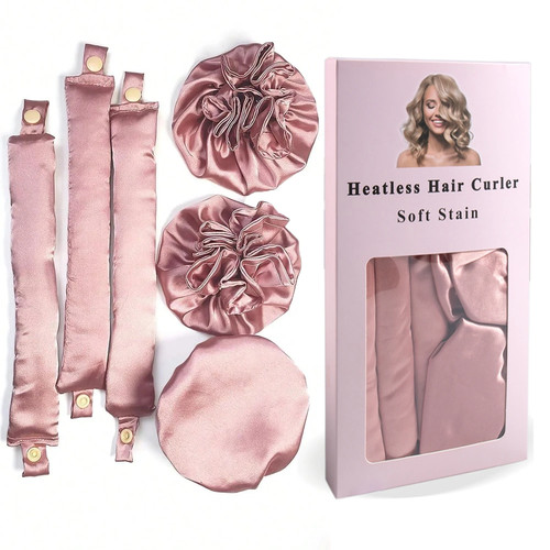 Satin heatless lockenstab set - lockenstab,