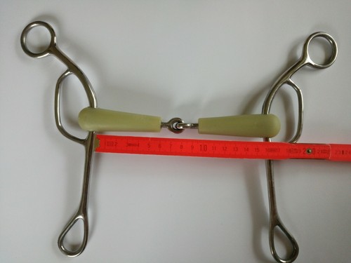 Snaffle bit mit shanks - ,, apfel