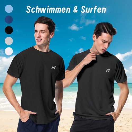 Herren schwimmshirt schutz - schwimmshirt, uv