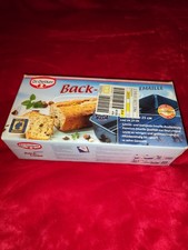 Dr.Oetker Back-Liebe Emaille Kastenbackform/Königskuchenform 25 cm (sehr gut)
