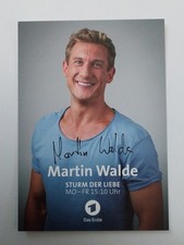 Martin Walde Autogramm