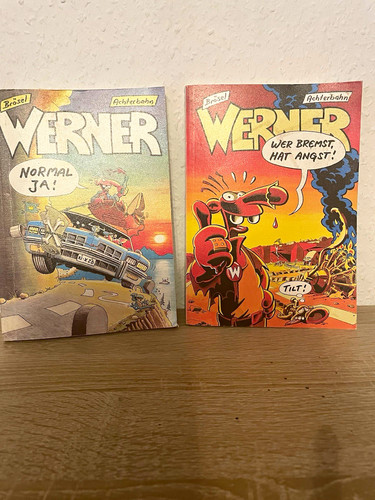Achterbahn werner comic alben - achterbahn, comic-alben