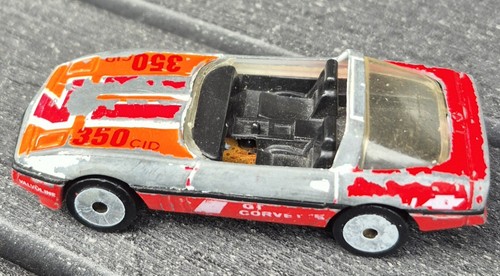 Corvette 1984 rotes modellauto - rotes,