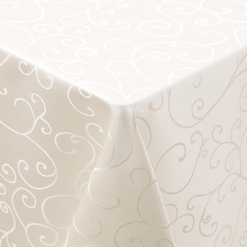 Abwaschbar damast tischdecke - abwaschbar,