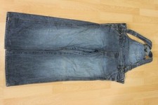 H&M Mama Latzhose Jeans Hose M blau Gut #L3437