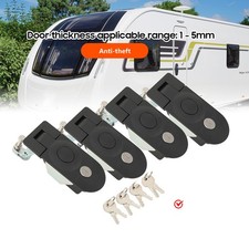 4x Flush Mount Push Schloss