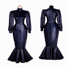 Girl Maid Sissy lockable Black